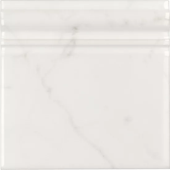 Pièce spéciale Skirting Carrara 15x15 cm - vue complémentaire 2