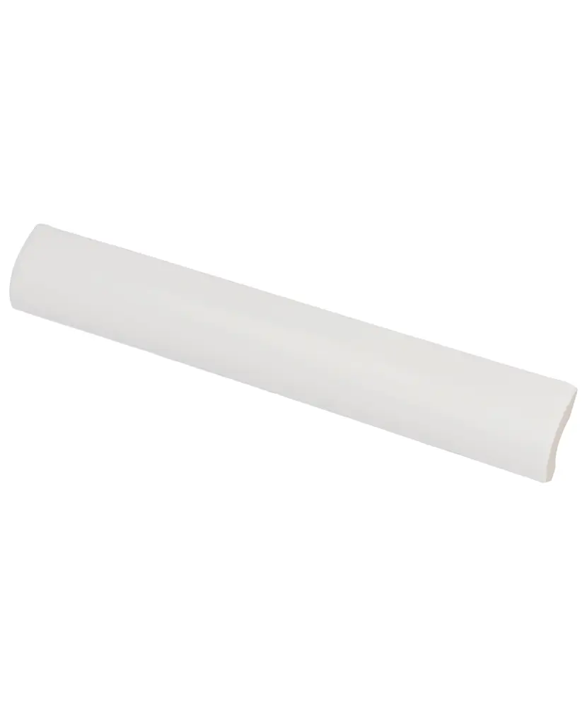 Pièce spéciale Pencil Bullnose White 3x20 cm