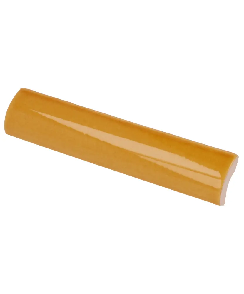 Pièce spéciale Pencil Bullnose Amber 3x15 cm