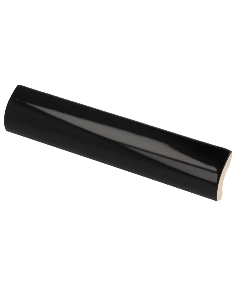 Pièce spéciale Pencil Bullnose Black 3x15 cm - vue complémentaire 2