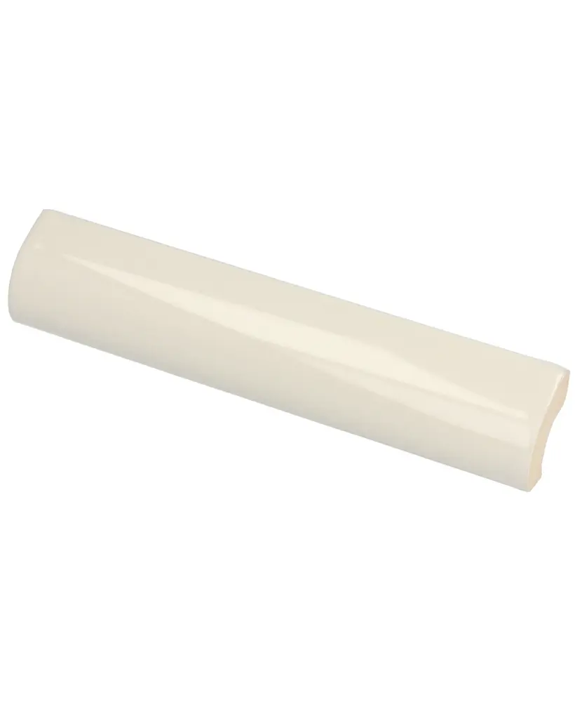 Pièce spéciale Pencil Bullnose Cream 3x15 cm