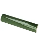 Pièce spéciale Pencil Bullnose Victorian Green 3x15 cm