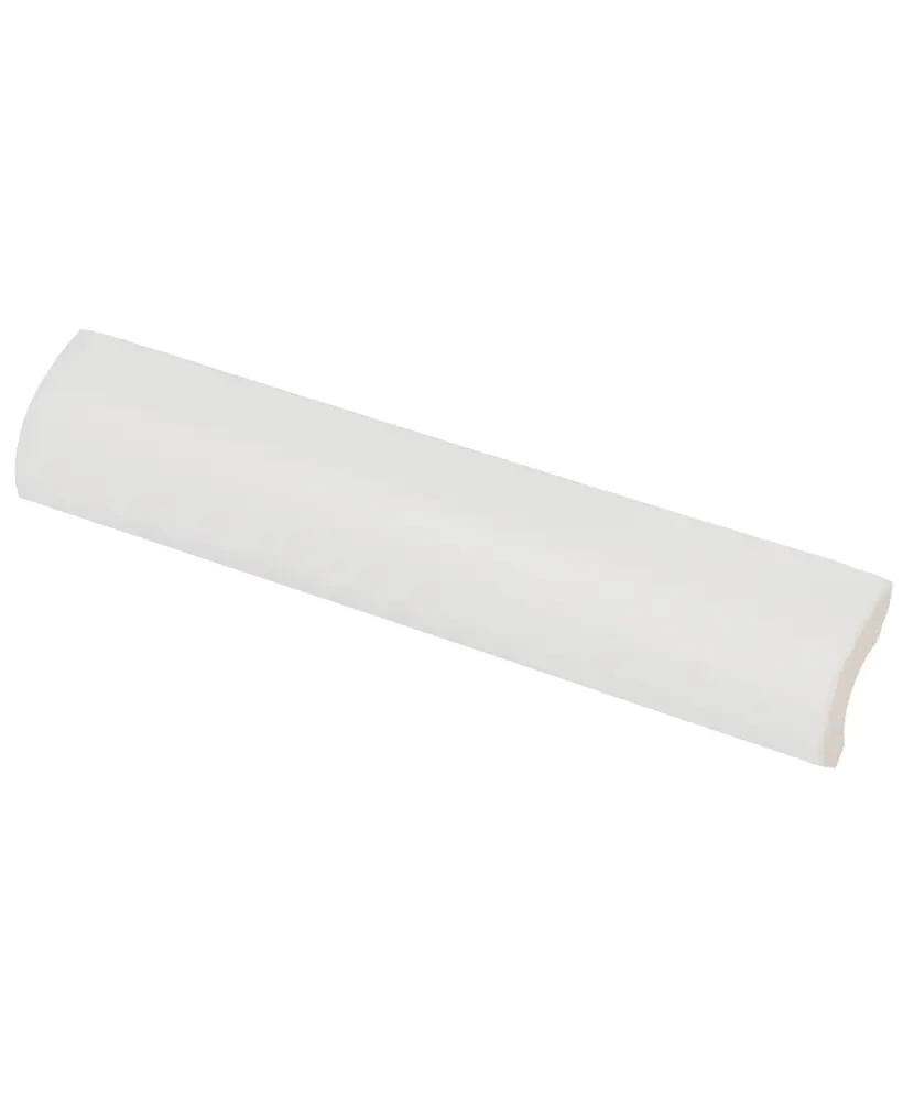 Pièce spéciale Pencil Bullnose White 3x15 cm