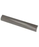 Pièce spéciale Pencil Bullnose Dark Grey 3x20 cm