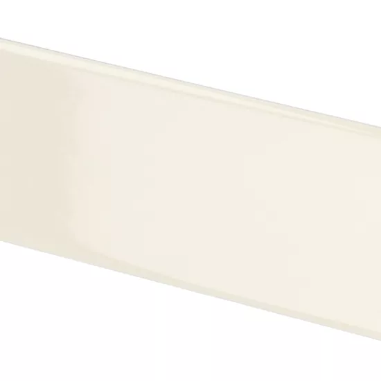 Carrelage Evolution Cream 10x40 cm - vue latérale du carreau