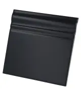 Pièce spéciale Skirting Negro Brillo 15x15 cm