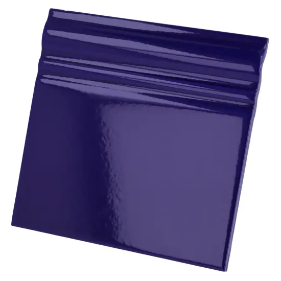 Pièce spéciale Skirting Cobalt 15x15 cm