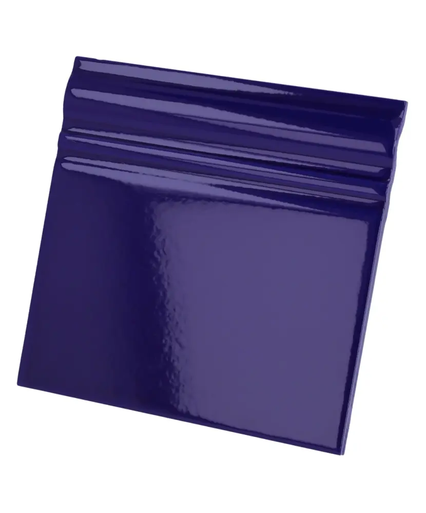 Pièce spéciale Skirting Cobalt 15x15 cm