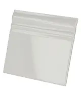 Pièce spéciale Skirting Gris Claro Brillo 15x15 cm