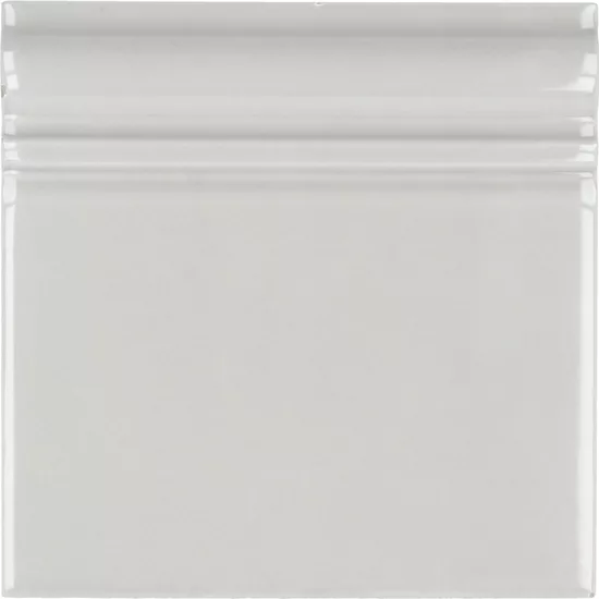 Pièce spéciale Skirting Gris Claro Brillo 15x15 cm - vue complémentaire 2