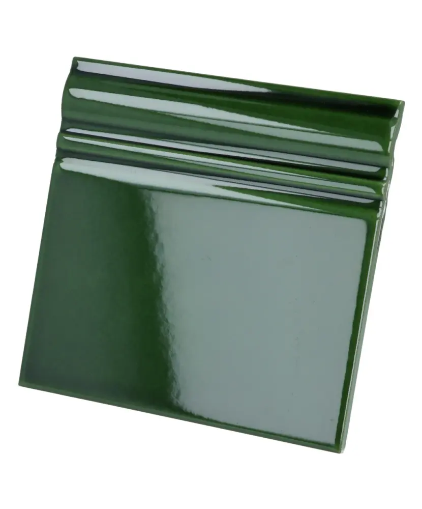 Pièce spéciale Skirting Victorian Green 15x15 cm
