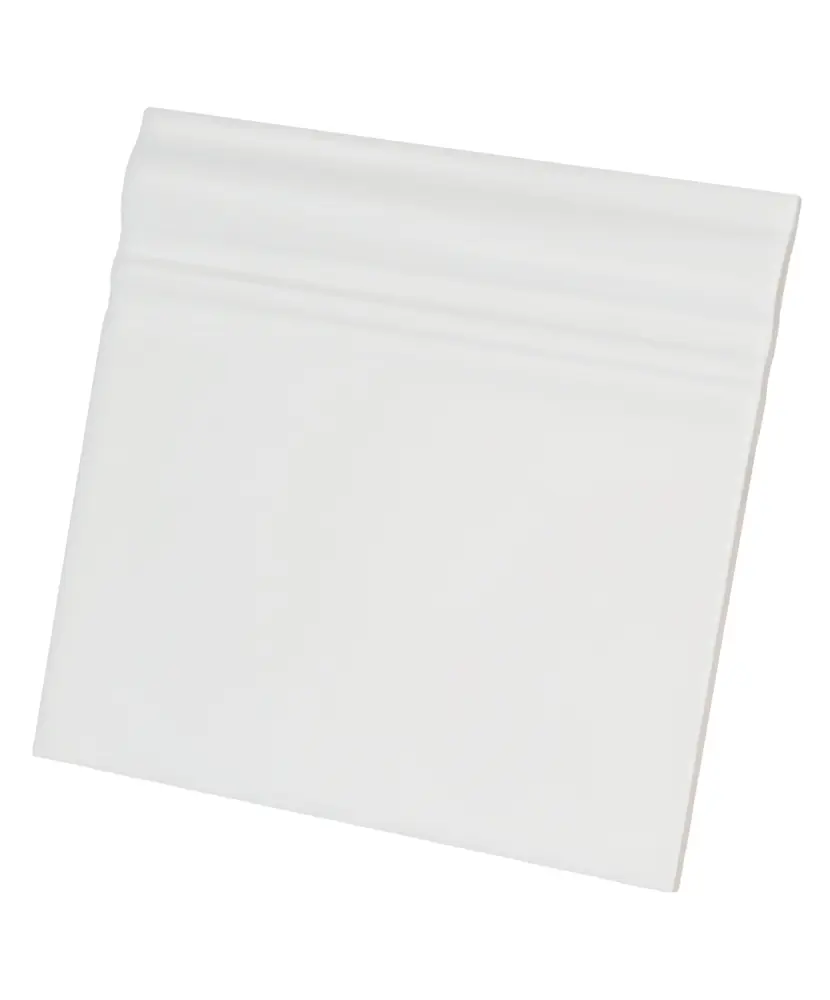Pièce spéciale Skirting Blanco Brillo 15x15 cm