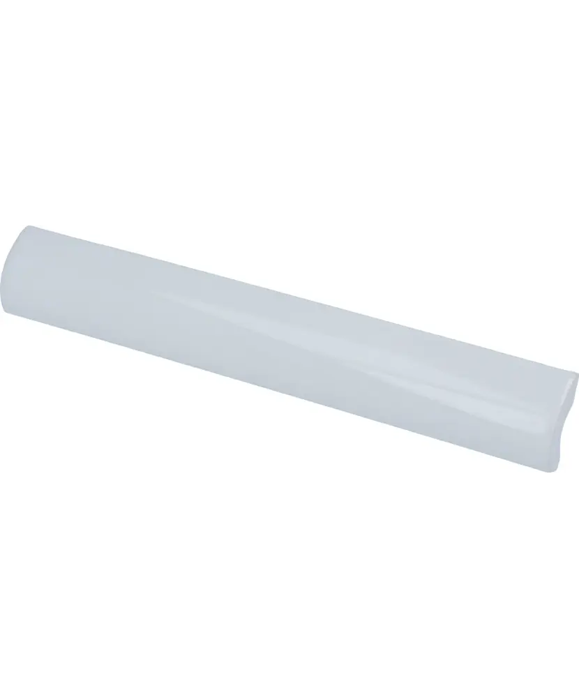 Pièce spéciale Pencil Bullnose La Riviera Blanc 3x20 cm