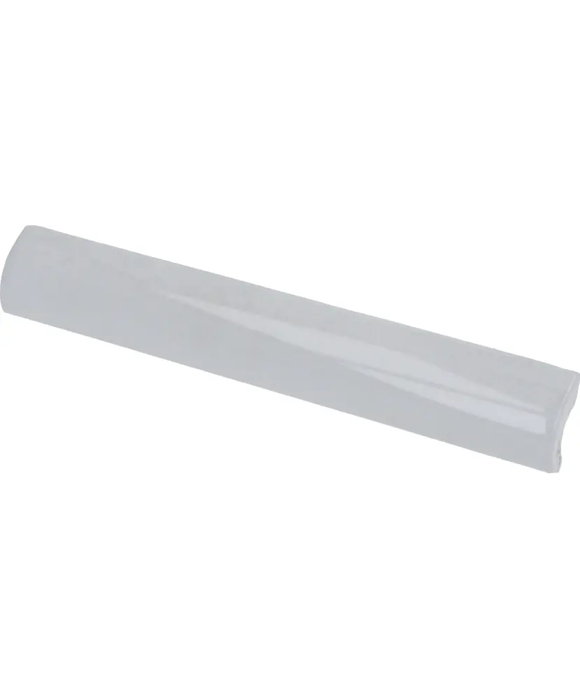 Pièce spéciale Pencil Bullnose La Riviera Gris Nuage 3x20 cm