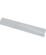 Pièce spéciale Pencil Bullnose La Riviera Gris Nuage 3x20 cm