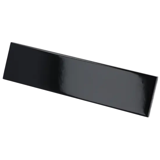Carrelage Evolution Black 10x40 cm - vue latérale du carreau