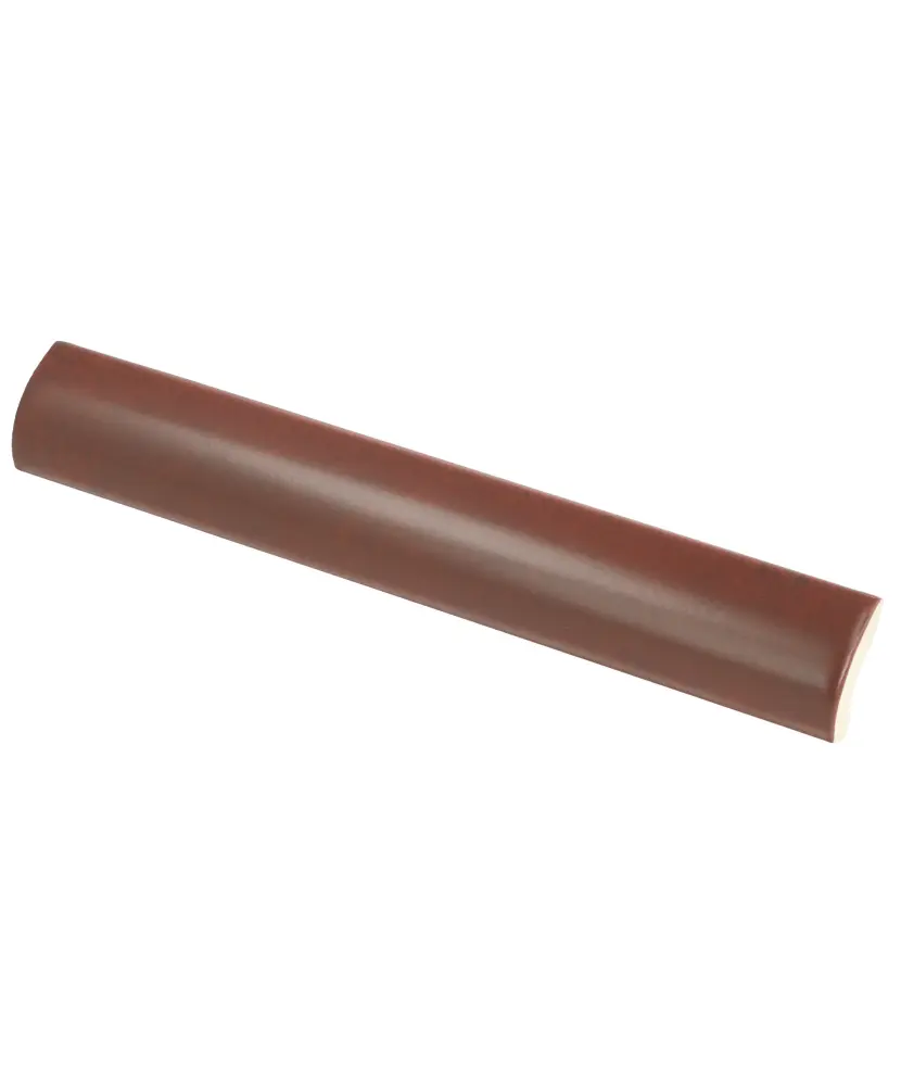 Pièce spéciale Pencil Bullnose Magma Burgundy 3x20 cm