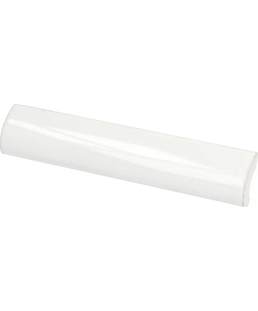 Pièce spéciale Pencil Bullnose Blanco Crackle 3x15 cm