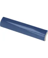 Pièce spéciale Pencil Bullnose Blue 3x15 cm