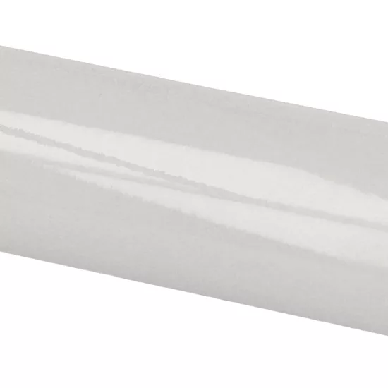 Pièce spéciale Pencil Bullnose Gris Claro Crackle 3x15 cm
