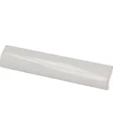 Pièce spéciale Pencil Bullnose Gris Claro Crackle 3x15 cm