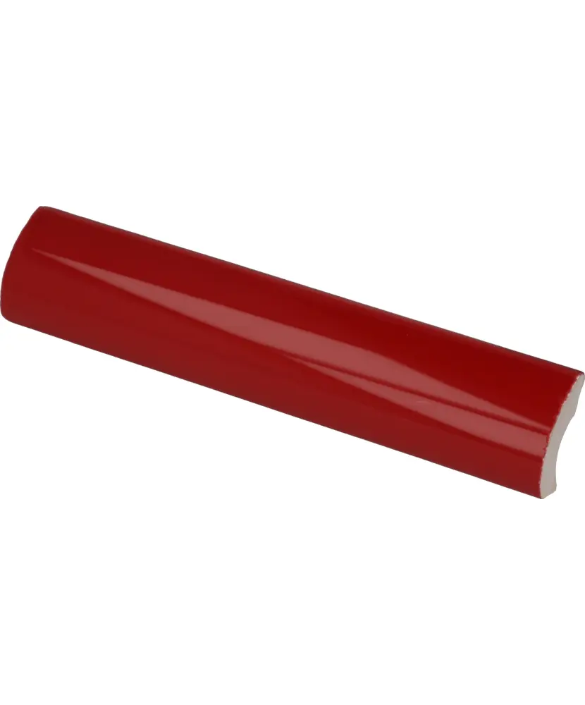 Pièce spéciale Pencil Bullnose Rosso 3x15 cm