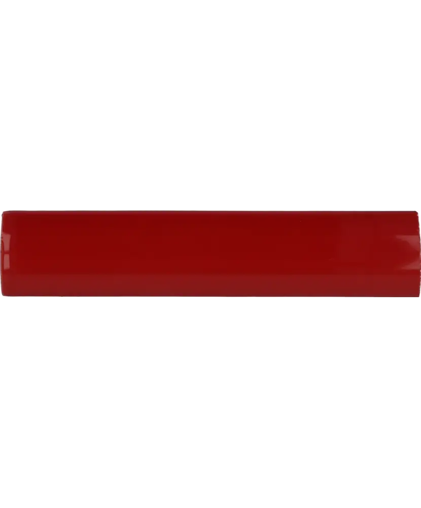 Pièce spéciale Pencil Bullnose Rosso 3x15 cm - vue complémentaire 2