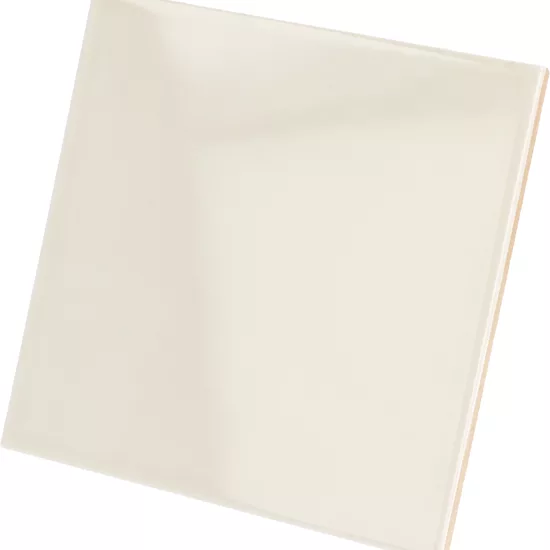 Carrelage Evolution Cream 15x15 cm - vue latérale du carreau