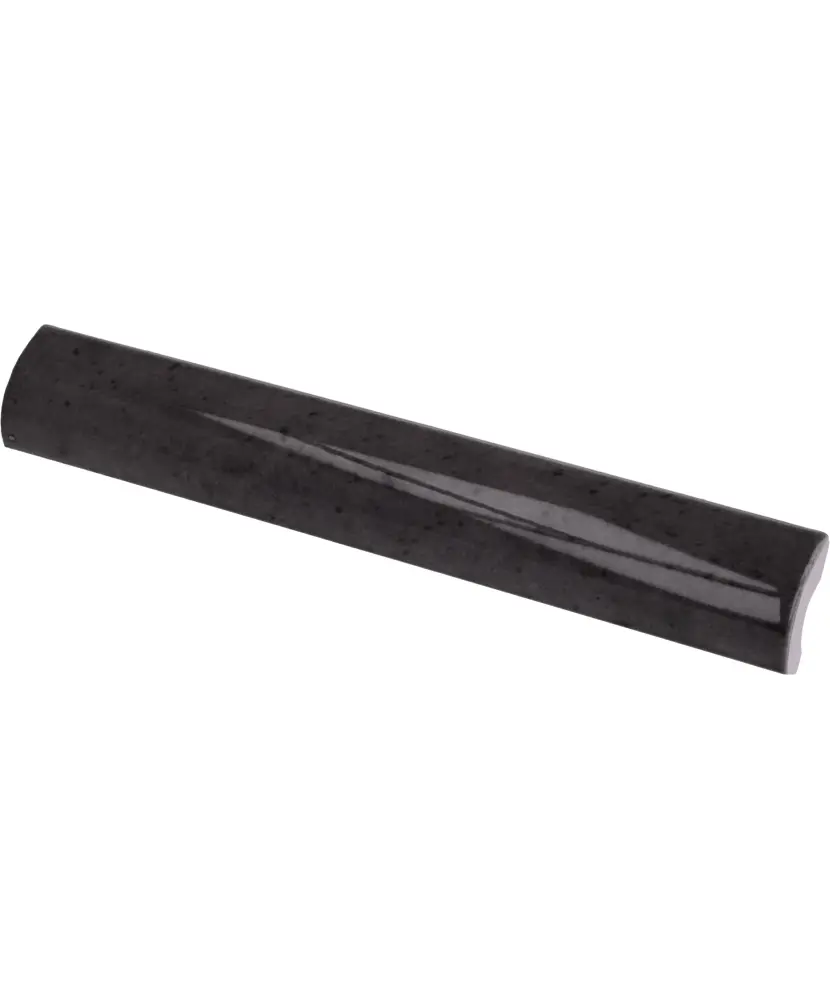Pièce spéciale Pencil Bullnose Tribeca Basalt 3x20 cm