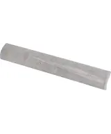 Pièce spéciale Pencil Bullnose Tribeca Grey Whisper 3x20 cm