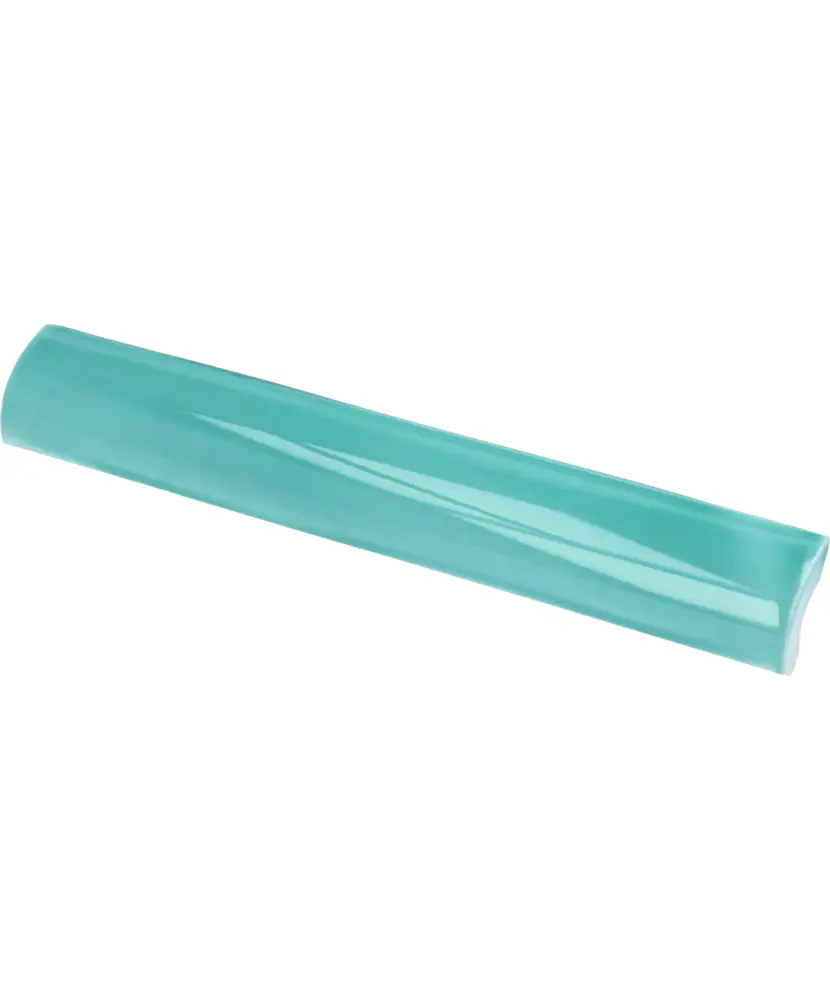 Pièce spéciale Pencil Bullnose Village Teal 3x20 cm