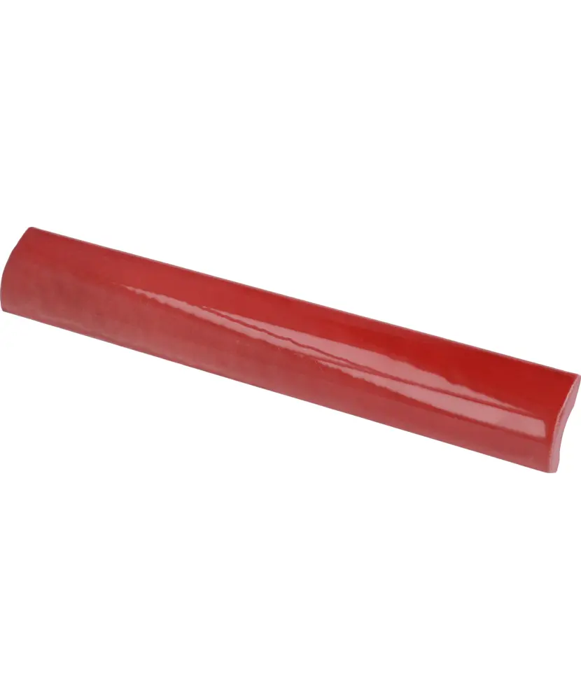 Pièce spéciale Pencil Bullnose Village Volcanic Red 3x20 cm