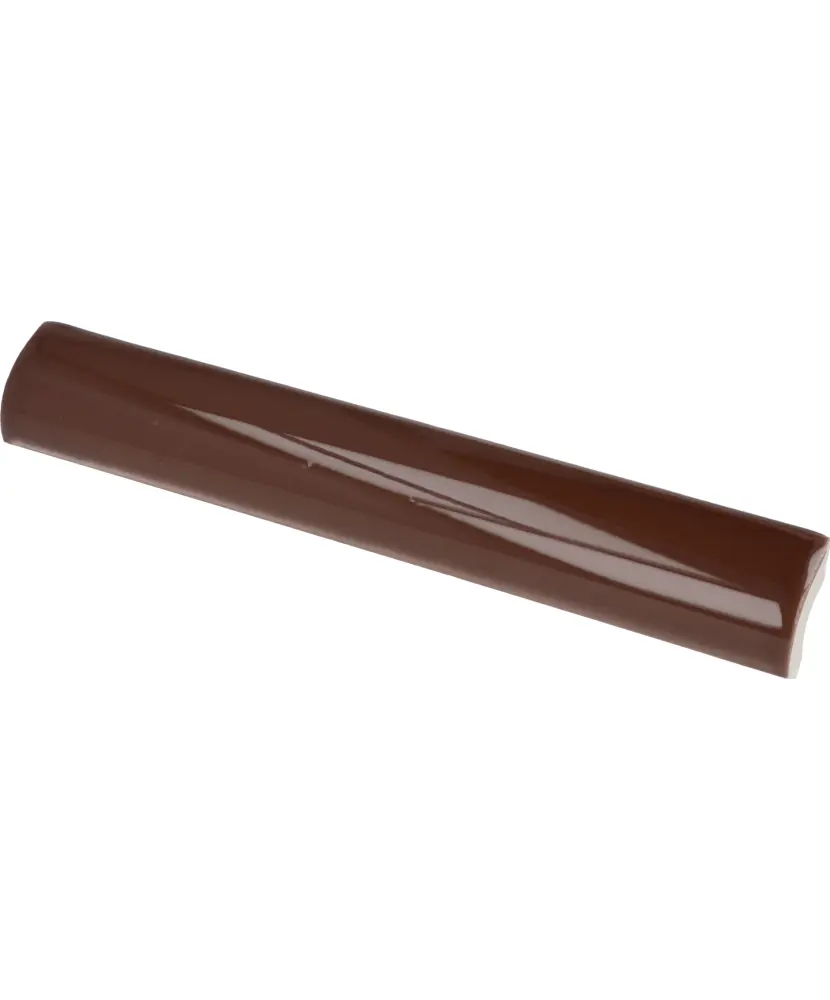 Pièce spéciale Pencil Bullnose Village Walnut Brown 3x20 cm