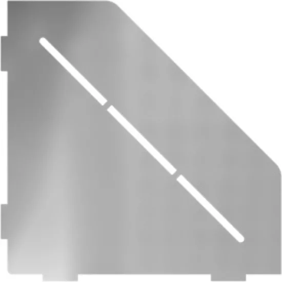 Porte-Savon Design Diamant 200 Mm - Acier Inox Aisi 304 Profil Pros