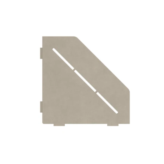 Porte-savon design Diamant 200 mm - Beige laqué structuré Profil Pros